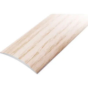 Podlahová lišta ACARA AP1 přechodová lišta samolepící, hliník + dýha nelakovaná javor, 40 mm, 2,7 m APD N4043-SK