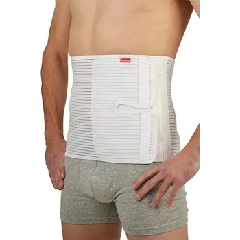 Handicap Břišní pás 250 ABDOMEN—Velikost 6, bílý, výška 20 cm