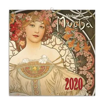 Kalendář PRESCO GROUP Poznámkový kalendář Alphonse Mucha mini