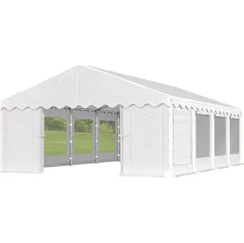 Zahradní stan Bestent Partystan 5x8x2m Comfort PE 240g s moskytiérou Summer