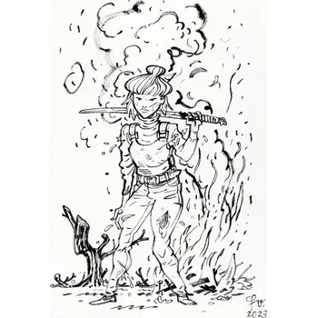 Komiks pro dospělé Viktor Svoboda-Obávaná Sekačka