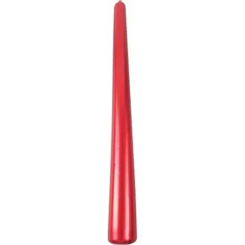 Svíčka Svíce kónická bordó LAK 22x240 mm