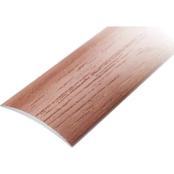 Podlahová lišta ACARA AP1 přechodová lišta samolepící, hliník + dýha nelakovaná jatoba, 30 mm, 2,7 m APD N3049-SK