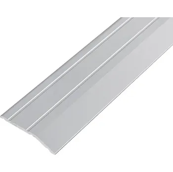 ACARA AP43 nájezdová lišta samolepící, hliník elox stříbro, 3,5 mm, 0,9 m AANAE B350-SK/0,9