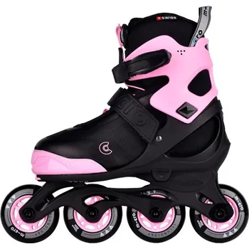 Kolečkové brusle MICRO Joy Jednobarevné: Růžová, Velikosti: 29-32 lehké jako pírko