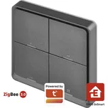 EMOS GoSmart Přenosný ovladač scén IP-2004ZB, ZigBee 3.0, 4-tlačítkový H5016
