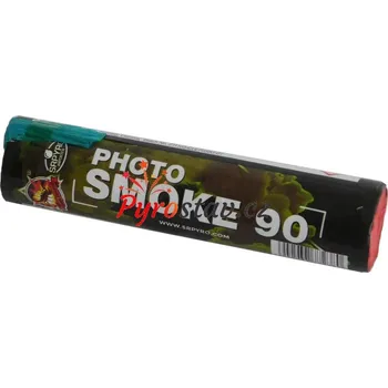 Zábavní pyrotechnika Srpyro.cz s.r.o. Dýmovnice PHOTO SMOKE 90 zelená