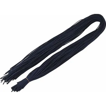 Řetízek Kožený řemínek barva pruská modř 1 m 1 m x 2,8 mm