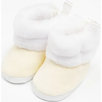 Capáčky Kojenecké zimní kozačky New Baby béžové 3-6 m, vel. 3- 6 m