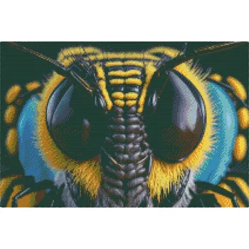 Diamantové malování Diamantové malování - Vosa Velikost: 40x60cm, Rámování: Pouze srolované plátno, Diamanty: Kulaté