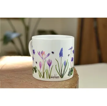 Cappuccino kávový hrnek jaro - Divokrásno 0001863