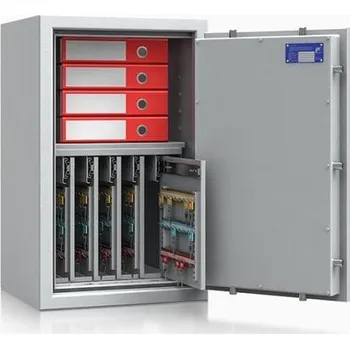 Trezor ISS Trezor Safe4Key 157009.02 EL, třída I, světle šedý