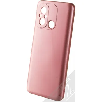 Pouzdro na mobilní telefon 1Mcz Metallic TPU ochranný kryt pro Xiaomi Redmi 12C, Poco C55 růžová (pink)