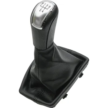 Hlavice řadící páky s manžetou a rámečkem AUDI A4/S4 (B8) 5 rychlostí | NTY | GZB-AU-007