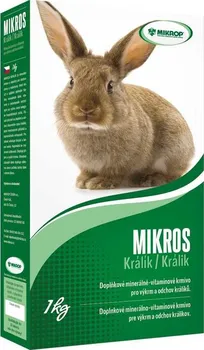 Krmivo pro hospodářské zvíře MIKROP ČEBÍN Mikros králík 1 kg