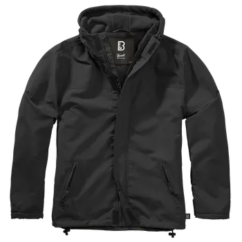 Pánská softshellová bunda Brandit - Bunda Windreaker frontzip černá Velikost: 3XL