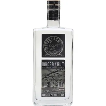 Rum Mhoba Pot Stilled White 43% 0,7l (holá láhev)