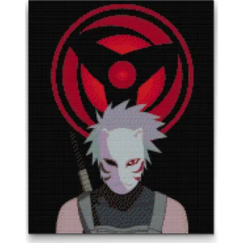 Diamantové malování Diamantové malování - Naruto Ninja Velikost: 30x40cm, Rámování: Pouze srolované plátno, Diamanty: Čtvercové