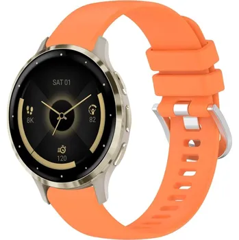 VSECHNONAMOBIL 66135 RUBBER Řemínek pro Garmin Venu 3S oranžový