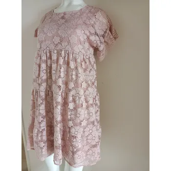 Dámské šaty Dámské šaty M777 starorůžové - Moe S-36