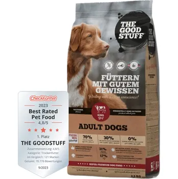 Krmivo pro psa The Goodstuff Adult Beef Dry 500g