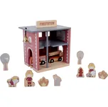 Little Dutch Vláčkodráha dřevěná - Hasičská stanice