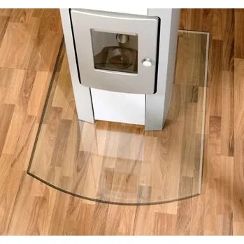 Krbová kamna SKLO POD KAMNA, 8mm 85x110 cm