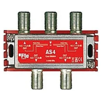 Anténní rozbočovač FTE AS 4, F 9.2 dB, 4 výstupy, 5-2400 MHz