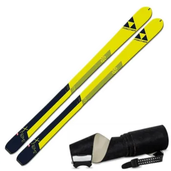 Sjezdové lyže Lyže Fischer X-Treme 88 + pásy 22/23 Barva: žlutá / černá, Délka: 163 cm