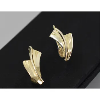 Náušnice Dámské zlacené náušnice Mikca – jemná elegance pro luxusní vzhled (Ag 925/1000, česká výroba)