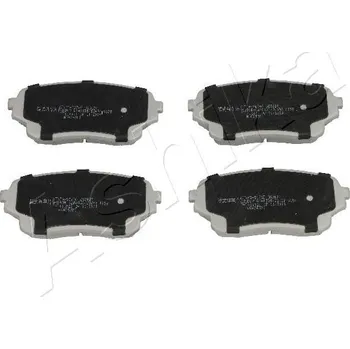 Brzdová destička Sada brzdových destiček, kotoučová brzda ASHIKA 50-08-807