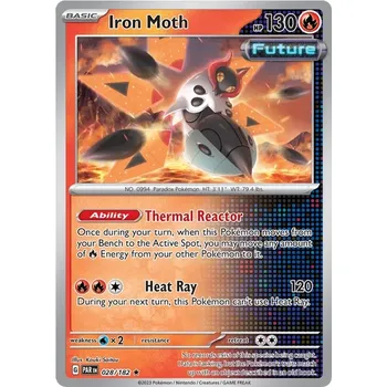 Sběratelská karetní hra Iron Moth 028/182 - Paradox Rift Typ karty: Holo Reverse Holo