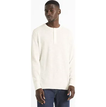 Pánský svetr Celio Svetr Decanoe - Pánské Celio bílá 2167429