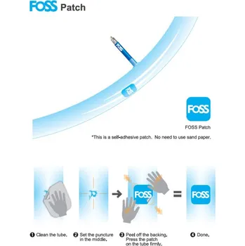 Duše na kolo samolepící záplaty Foss na duše Foss 7475