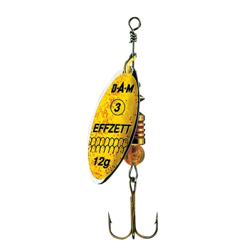 Umělá nástraha Dam Třpytka Effzett Predator Spinner Reflex Yellow Hmotnost: 4g