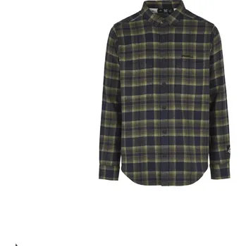 Pánská košile Pánská Košile O'NEILL O'NL TRVLR SERIES FLANNEL CHECK SHRT 2650025-36052 – Zelená M