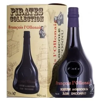 Rum Pirates Legend Francois l´Ollonais 46% 0,7l (kazeta)