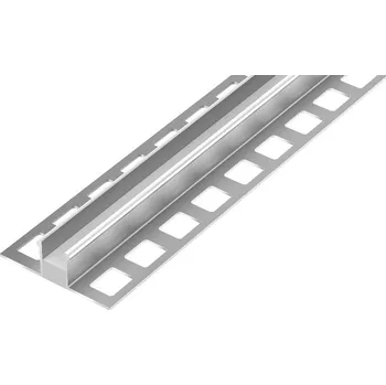 ukončovací lišta ACARA DL7/1 dilatační lišta bez výplně, hliník, 12,5 mm, 2,5 m AADA 1200