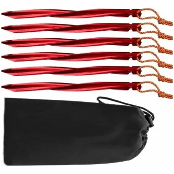 Příslušenství ke stanu Ultralehké kolíky pro stan Y-Stake Spiral, 6 ks, Basic Nature