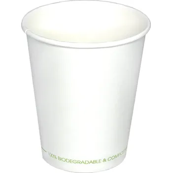 Jednorázové nádobí Miska papírová na polévku BIO 32oz 950ml, 115mm 100% kompostovatelná - 500 ks