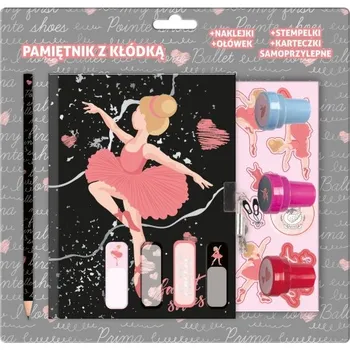 Zápisník Památník s razítky - baletka - PKSZPBL11