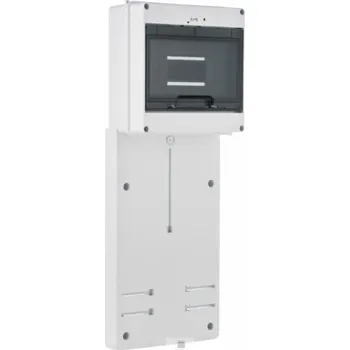 Rozvaděč Elektro-Plast 3-fázová elektroměrová deska s prostorem pro ochrany 9xS se sklem (0114-00)