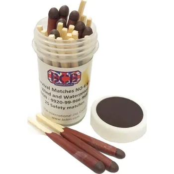 Zápalky ArmyČastolovice.cz Zápalky větruodolné No4 MK3 survival