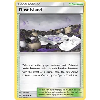 Karetní hra Dust Island 168/214 - Unbroken Bonds Typ karty: Non-Holo