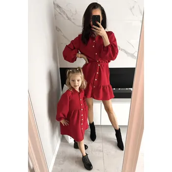 Dívčí šaty Kaya Šaty Mini me červené 122 červená