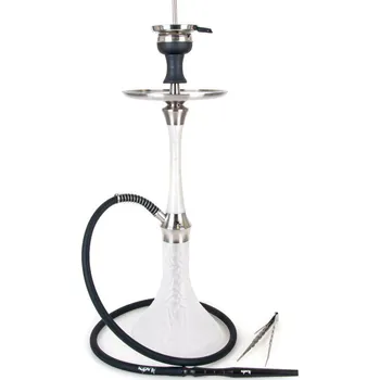 Vodní dýmka Aladin Epox 580 White & Silver