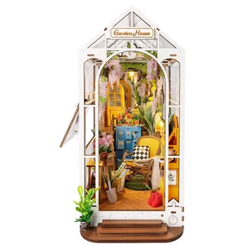 3D puzzle RoboTime Zarážka na knihy Garden House 176 dílků