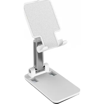 CCT skládácí držák na mobil na stůl - bílý