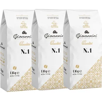 Káva Set DaRoma Giovannini N1. 3x1 kg zrnková káva