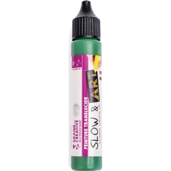 Speciální výtvarná barva Efektivní barva s 3D efektem- Zelená barva